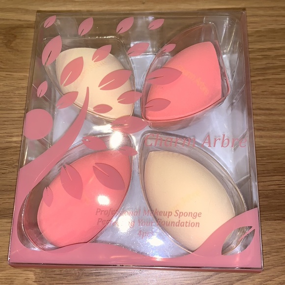 Charm Arbre Makeup beauty Blender Sponge Set 4 piece set - Picture 6 of 6